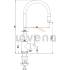 Bateria INVENA MAGIC BZ-08-L14-V czarny mat + gold rose (miedź)