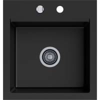 Zlew KERNAU KGS M 45 1B DEEP BLACK (czarny mat) Zlew KERNAU KGS M 45 1B DEEP BLACK (czarny mat)