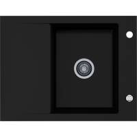 _RABAT %_|_wysyłka 24H*_ | Zlew KERNAU KGS M 4565 1B1D DEEP BLACK (czarny mat)