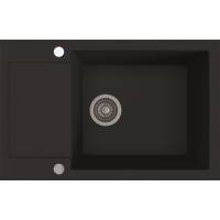 _RABAT %_|_wysyłka 24H*_ | Zlew KERNAU KGS H 6078 1B1D DEEP BLACK (czarny mat)