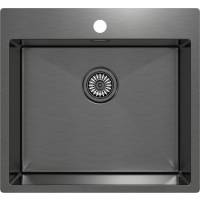 Zlew KERNAU KSS V 62 1B SS stal GUN METAL (grafitowy) Zlew KERNAU KSS V 62 1B SS stal GUN METAL (grafitowy)