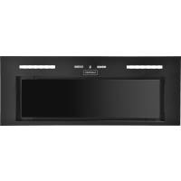 _RABAT %_|_wysyłka 24H*_ | Okap do zabudowy KERNAU KBH 0891 B Kitchen Connect | 660 m3/h | czarne szkło + czarna stal