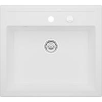 _RABAT %_|_wysyłka 24H*_ | Zlew KERNAU KGS I 60 1B Retro PURE WHITE (biały)