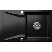 _RABAT %_|_wysyłka 24H*_ | Zlew KERNAU KGS J 5079 1B1D DEEP BLACK (czarny mat)