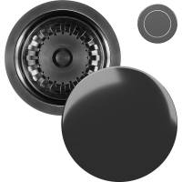 Syfon z korkiem automatycznym KERNAU KS-SS 1B Push-Push GUN METAL nano (grafitowy)