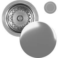 Syfon z korkiem automatycznym KERNAU KS-SS 1B Push-Push IX (inox)