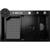 _RABAT %_|_wysyłka 24H*_ | Zlew KERNAU KSS F 80 1B stal GUN METAL _RABAT %_|_wysyłka 24H*_ | Zlew KERNAU KSS F 80 1B stal GUN METAL