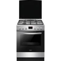 _RABAT %_|_wysyłka 24H*_ | Kuchnia gazowo-elektryczna KERNAU KFC 6081 GE CI X inox | 60cm | 5 lat GWARANCJI