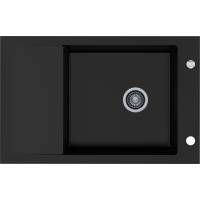 _RABAT %_|_wysyłka 24H*_ | Zlew KERNAU KGS M 6078 1B1D DEEP BLACK (czarny mat)