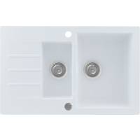 Zlew KERNAU KGS A 6079 1,5B1D PURE WHITE (biały)