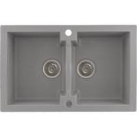 Zlew KERNAU KGS A 80 2B GREY METALLIC (szary metaliczny) Zlew KERNAU KGS A 80 2B GREY METALLIC (szary metaliczny)