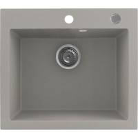 _RABAT %_|_wysyłka 24H*_ | Zlew KERNAU KGS H 60 1B GREY METALLIC (szary metaliczny)