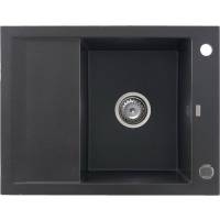_RABAT %_|_wysyłka 24H*_ | Zlew KERNAU KGS M 4565 1B1D BLACK METALLIC (czarny metaliczny)
