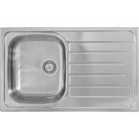 Zlew KERNAU KSS G 454 1B1D linen (stal LEN)