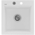 _RABAT %_|_wysyłka 24H*_ | Zlew KERNAU KGS M 45 1B PURE WHITE (biały)
