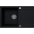 _RABAT %_|_wysyłka 24H*_ | Zlew KERNAU KGS V 45A 1B1D DEEP BLACK (czarny mat) _RABAT %_|_wysyłka 24H*_ | Zlew KERNAU KGS V 45A 1B1D DEEP BLACK (czarny mat)