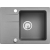 Zlew KERNAU KGS C 4558 1B1D GREY METALLIC (szary metaliczny)