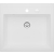 _RABAT %_|_wysyłka 24H*_ | Zlew KERNAU KGS I 60 1B Retro PURE WHITE (biały)