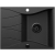 _RABAT %_|_wysyłka 24H*_ | Zlew KERNAU KGS O 4565 1B1D BLACK METALLIC (czarny metaliczny)