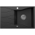 _RABAT %_|_wysyłka 24H*_ | Zlew KERNAU KGS O 6078 1B1D BLACK METALLIC (czarny metaliczny)