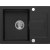 _RABAT %_|_wysyłka 24H*_ | Zlew KERNAU KGS K 4560 1B1D deep black
