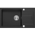 _RABAT %_|_wysyłka 24H*_ | Zlew KERNAU KGS K 6078 1B1D deep black
