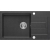 _RABAT %_|_wysyłka 24H*_ | Zlew KERNAU KGS K 6078 1B1D black metallic