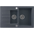 _RABAT %_|_wysyłka 24H*_ | Zlew KERNAU KGS A 6079 1,5B1D GRAPHITE (czarny z szarymi kropkami) _RABAT %_|_wysyłka 24H*_ | Zlew KERNAU KGS A 6079 1,5B1D GRAPHITE (czarny z szarymi kropkami)