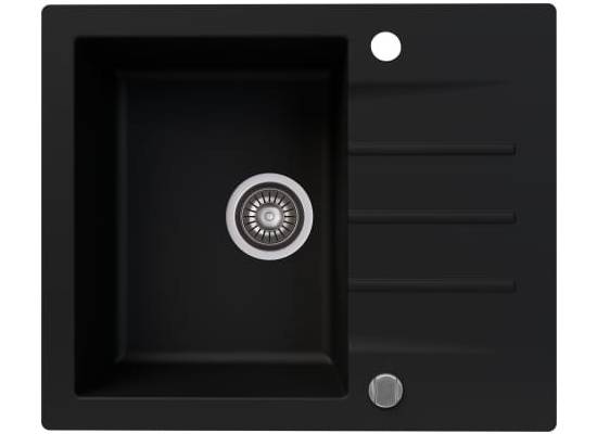 _RABAT %_|_wysyłka 24H*_ | Zlew KERNAU KGS A 4560 1B1D DEEP BLACK (czarny mat) _RABAT %_|_wysyłka 24H*_ | Zlew KERNAU KGS A 4560 1B1D DEEP BLACK (czarny mat)