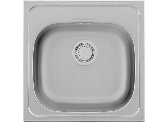 _WYSYŁKA 24H*_ | Zlew KERNAU KSS C 453 1B linen (stal LEN) _WYSYŁKA 24H*_ | Zlew KERNAU KSS C 453 1B linen (stal LEN)