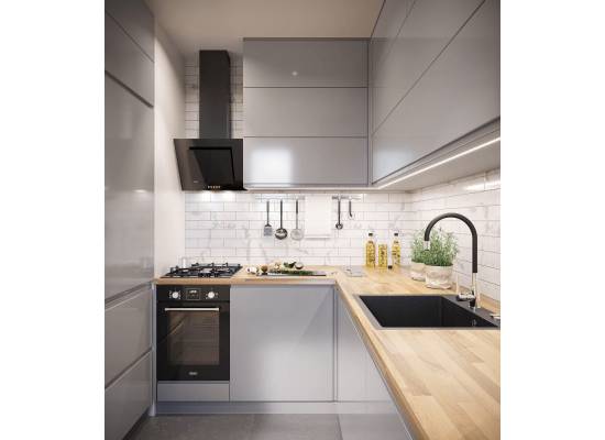 _WYSYŁKA 24H*_ | Okap przyścienny KERNAU KCH 0250 B | 50 cm | 280 m3/h | czarne szkło + czarna stal _WYSYŁKA 24H*_ | Okap przyścienny KERNAU KCH 0250 B | 50 cm | 280 m3/h | czarne szkło + czarna stal