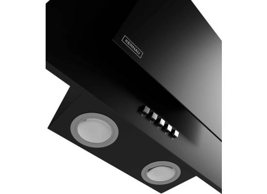 _WYSYŁKA 24H*_ | Okap przyścienny KERNAU KCH 0250 B | 50 cm | 280 m3/h | czarne szkło + czarna stal _WYSYŁKA 24H*_ | Okap przyścienny KERNAU KCH 0250 B | 50 cm | 280 m3/h | czarne szkło + czarna stal