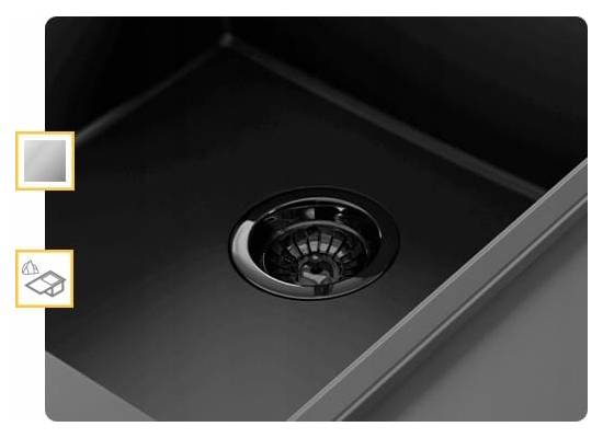 Syfon z korkiem automatycznym KERNAU KS-SS 1B AUTO GUN METAL nano (grafitowy) Syfon z korkiem automatycznym KERNAU KS-SS 1B AUTO GUN METAL nano (grafitowy)