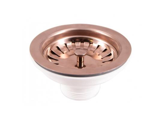 Syfon z korkiem automatycznym KERNAU KS-SS 1B AUTO ROSE COPPER nano (miedziany) Syfon z korkiem automatycznym KERNAU KS-SS 1B AUTO ROSE COPPER nano (miedziany)