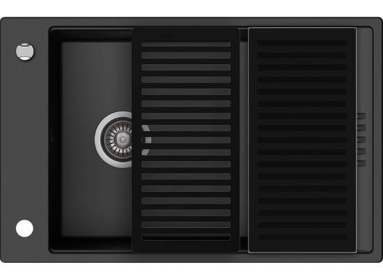 _RABAT %_|_wysyłka 24H*_ | Zlew KERNAU KGS D 6078 1B1D DEEP BLACK + GOLD METALLIC (czarny mat ze złotym pyłem) _RABAT %_|_wysyłka 24H*_ | Zlew KERNAU KGS D 6078 1B1D DEEP BLACK + GOLD METALLIC (czarny mat ze złotym pyłem)