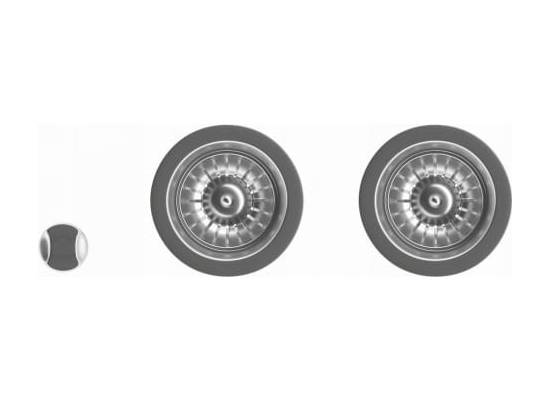 Syfon z korkiem automatycznym KS-SS 2B AUTO IX (inox) Syfon z korkiem automatycznym KS-SS 2B AUTO IX (inox)
