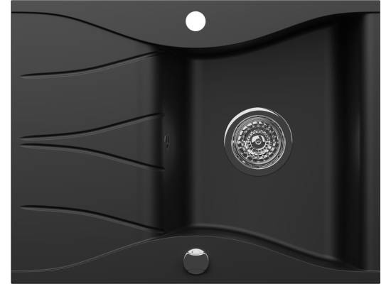 Zlew KERNAU KGS O 4565 1B1D DEEP BLACK (czarny mat) Zlew KERNAU KGS O 4565 1B1D DEEP BLACK (czarny mat)