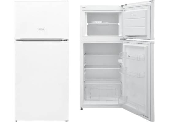_RABAT %_|_wysyłka 24H*_ | Lodówka wolnostojąca KERNAU KFRT 12152.2 W | 123 cm | 5 lat GWARANCJI