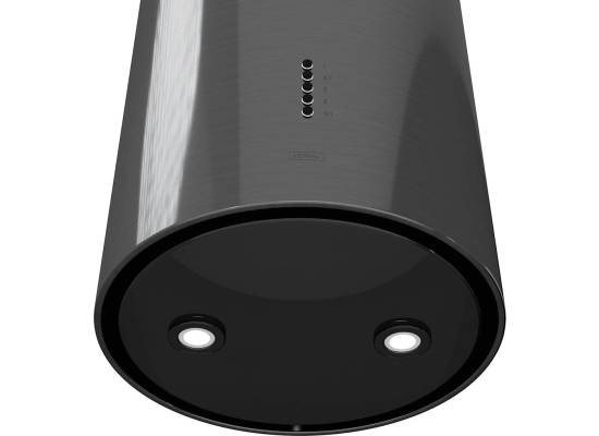 _RABAT %_|_wysyłka 24H*_ | Okap przyścienny KERNAU KCH 0440.1 Gun Metal | 705 m3/h | grafit błyszczący