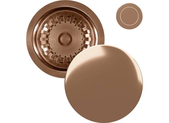Syfon z korkiem automatycznym KERNAU KS-SS 1B Push-Push COPPER nano (miedziany)