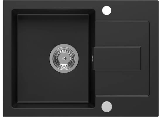 _RABAT %_|_wysyłka 24H*_ | Zlew KERNAU KGS K 4560 1B1D deep black