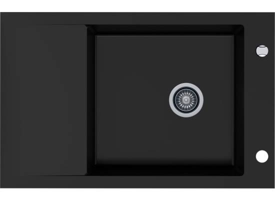 _RABAT %_|_wysyłka 24H*_ | Zlew KERNAU KGS M 6078 1B1D DEEP BLACK (czarny mat) _RABAT %_|_wysyłka 24H*_ | Zlew KERNAU KGS M 6078 1B1D DEEP BLACK (czarny mat)