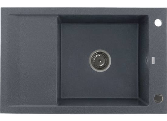 _RABAT %_|_wysyłka 24H*_ | Zlew KERNAU KGS M 6078 1B1D GRAPHITE (czarny z szarymi kropkami) _RABAT %_|_wysyłka 24H*_ | Zlew KERNAU KGS M 6078 1B1D GRAPHITE (czarny z szarymi kropkami)