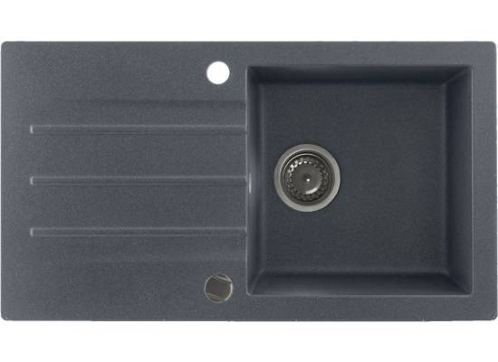 Zlew KERNAU KGS A 50 1B1D GRAPHITE (czarny z szarymi kropkami) Zlew KERNAU KGS A 50 1B1D GRAPHITE (czarny z szarymi kropkami)