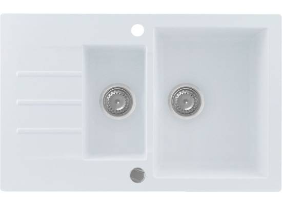 Zlew KERNAU KGS A 6079 1,5B1D PURE WHITE (biały) Zlew KERNAU KGS A 6079 1,5B1D PURE WHITE (biały)