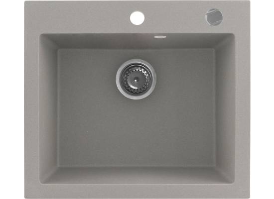 _RABAT %_|_wysyłka 24H*_ | Zlew KERNAU KGS H 60 1B GREY METALLIC (szary metaliczny) _RABAT %_|_wysyłka 24H*_ | Zlew KERNAU KGS H 60 1B GREY METALLIC (szary metaliczny)