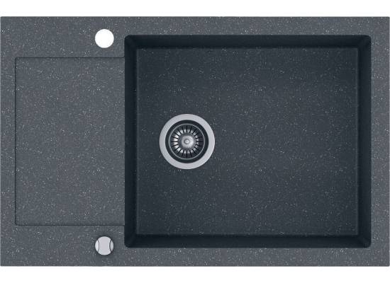 _RABAT %_|_wysyłka 24H*_ | Zlew KERNAU KGS H 6078 1B1D GRAPHITE (czarny z szarymi kropkami) _RABAT %_|_wysyłka 24H*_ | Zlew KERNAU KGS H 6078 1B1D GRAPHITE (czarny z szarymi kropkami)