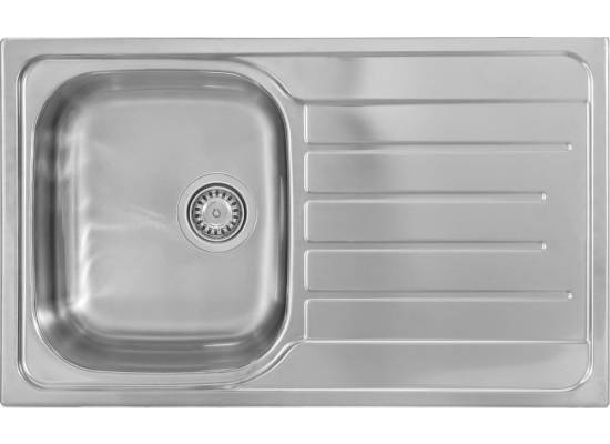 Zlew KERNAU KSS G 454 1B1D linen (stal LEN) Zlew KERNAU KSS G 454 1B1D linen (stal LEN)