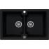 Zlew KERNAU KGS A 80 2B DEEP BLACK (czarny mat) Zlew KERNAU KGS A 80 2B DEEP BLACK (czarny mat)