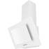 _WYSYŁKA 24H*_ | Okap przyścienny KERNAU KCH 0250 W | 50 cm | 280 m3/h | białe szkło + biała stal